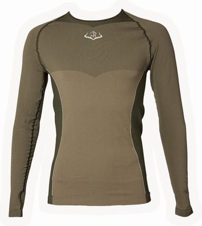 Pasion Morena Thermal Compressive Technical Lange Mouwen Basislaag Groen M Man