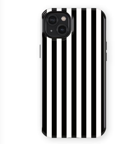 DripCase Gestreept Hoesje geschikt voor iPhone 14 Plus | Backcover met Mag | Stripes Motief | Trendy Case geschikt voor iPhone 14 Plus met Strepen Piano Lane