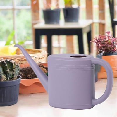 Gieter voor planten - Bloemen gieter - Planten water geven - Ergonomische handgreep - 1 liter - Paars