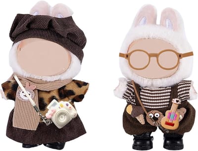 Poppen kleding set - Accessoires voor poppen - Poppen aankleden - Speciaal voor 17 cm poppen