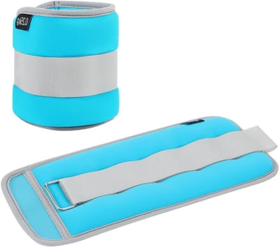 Set van Enkelgewichten, 0.25kg Gewichten voor Enkelgewrichten, Ideaal voor Hardlopen, Fitness en Yoga, Geschikt voor Mannen en Vrouwen