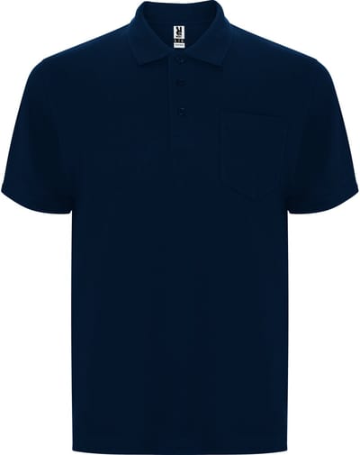 Heren Poloshirt met borstzak model Centauro merk Roly 190 grm maat XL Donkerblauw