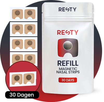 Resty Neusstrips Magnetisch Navulling - Ultra Strong - 30 Kleefpads