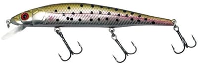 Predox XS-Pro Cuda 11,5CM 15g – drijvende plug met holografische afwerking en 3D ogen Trout