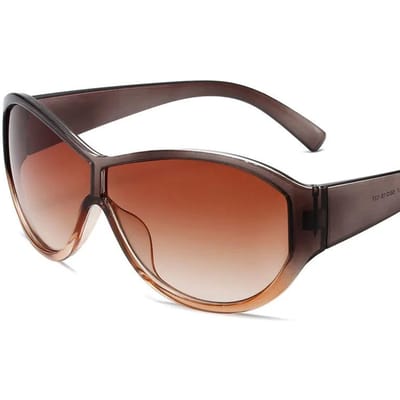 Duurzaam Hoge Kwaliteit High End Ontwerperstijl Retro Trendy Edgy Punk Oversized Dames Voor Zowel Mannen Zonnebrillen As the picture