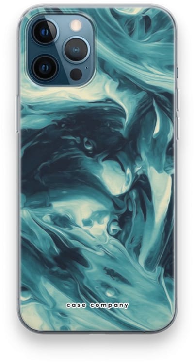 Case Company® - Hoesje geschikt voor iPhone 12 Pro hoesje - Dreaming About Whales - Soft Cover Telefoonhoesje - Bescherming aan alle Kanten en Schermrand