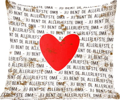 Sierkussens - Kussentjes Woonkamer - 45x45 cm - Spreuken - Quotes - Jij bent de allerliefste oma - Oma