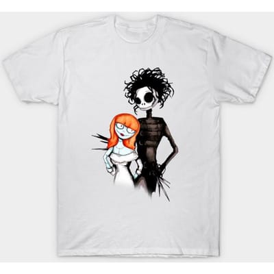 T-shirt Femme Skellinghands Imprimé Harajuku Kawaii T-shirt Été Manches Courtes T-shirt Femme Haut Tee 4XL blanc