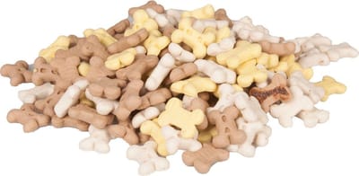 Hondensnack – Flamingo Puppy Treats Crunch met Vanillesmaak – 10kg – trainingskoekjes voor puppy’s – gemaakt in Europa