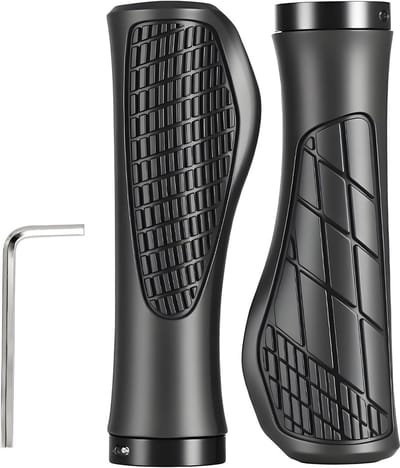 Ergonomische Fietshandgrepen Rubber Antislip Universeel voor Mountainbike en Scooter
