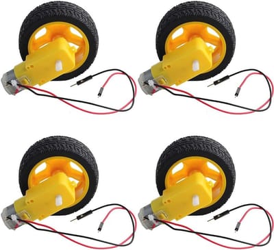 Mini DC Elektrisch Versnellingsbak Motor met Dual Shaft voor Slimme Auto's en Robots