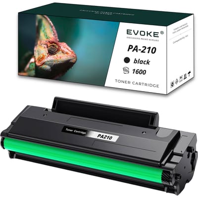 Evoke Compatibele Toner voor Pantum Pa-210 Pa210 Zwart 1600 Pagina's P2200 P2500 M6500 M6550 M6600