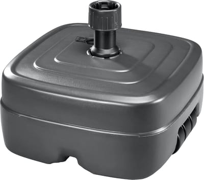 Parasolvoet PE Paraplubak 45 liter 856-15 Antraciet Kunstbodem 2 kg Parasolvoet