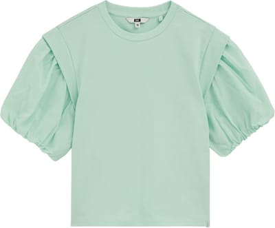 WE Fashion Meisjes T-shirt met ballonmouwen