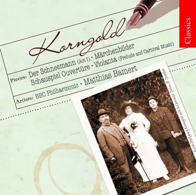 BBC Philharmonic, Matthias Bamert - Korngold: Schauspiel Ouverture | Marchenbilder (CD) (Remastered)