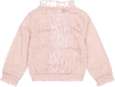 Koko Noko Blouse meisje dusty pink maat 98