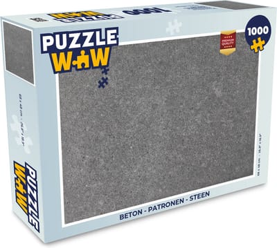 Puzzel Beton - Patronen - Cement - Vintage - Textuur - Rustiek - Legpuzzel - Puzzel 1000 stukjes volwassenen