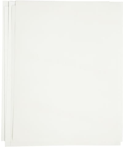 Transfer vellen, vel 21,5x28 cm, voor donker en licht textiel, wit, 12 vel