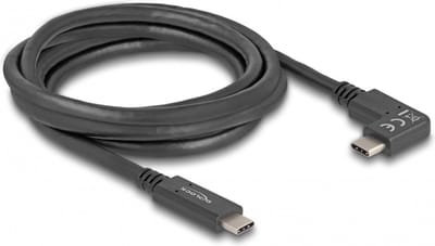USB 5 Gbps Kabel Type-C Stecker zu gewinkelt links rechts 2 - Cable - Digital