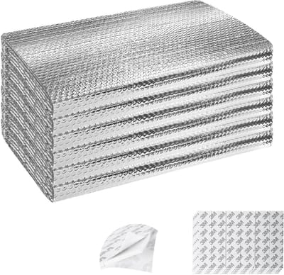 6x Dubbelwandige Warmte Isolerende Panelenset voor Garagedeur - 6mm