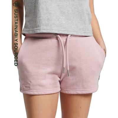 Korte broek van biologisch katoen en jersey voor dames Superdry Vintage Logo