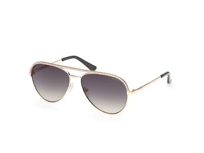 Guess Gu00271 Dames Zonnebril Goud Gradient Green/CAT3 Vrouw