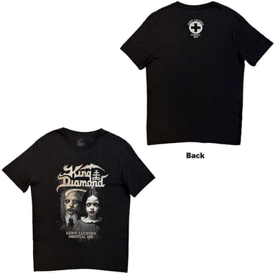 King Diamond - Saint Lucifer's Hospital Heren Tshirt - S - Zwart