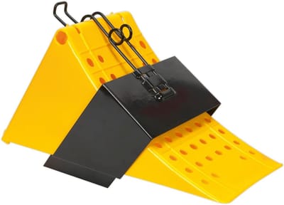 Wielklem - Ondersteuning - Voertuig Stabiliseren - Enkele Steun - 32 x 21.3 x 47.2 cm - Rood