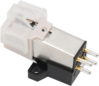 Hoogwaardige vervangende magnetische cartridge met stylus voor draaitafels, ideaal voor vinylplaten en audiofielen