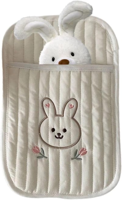 Bed Organizer Pocket - Nachtkastje Opberger - Baby Benodigdheden Opbergen - Meerdere Vakken - 36 x 26 cm - A