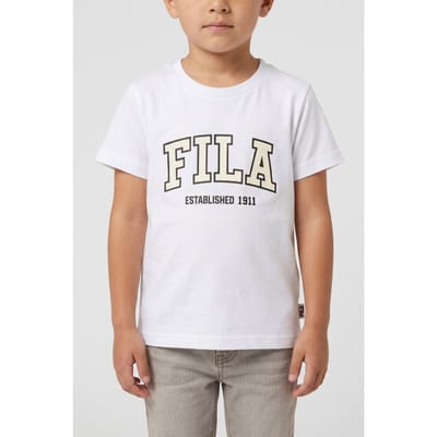 FILA Rifredi Regular Graphic T-shirt Bright White Größe: 86/92 | T-Shirts Outlet | Unisex | Weiß
