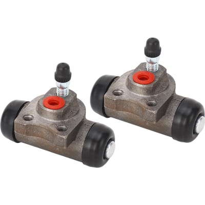 2 Stuks Achterwiel Remcilinder 96574718 Trommelremcilinder Nauwkeurige Controle Vervanging voor OPEL gray