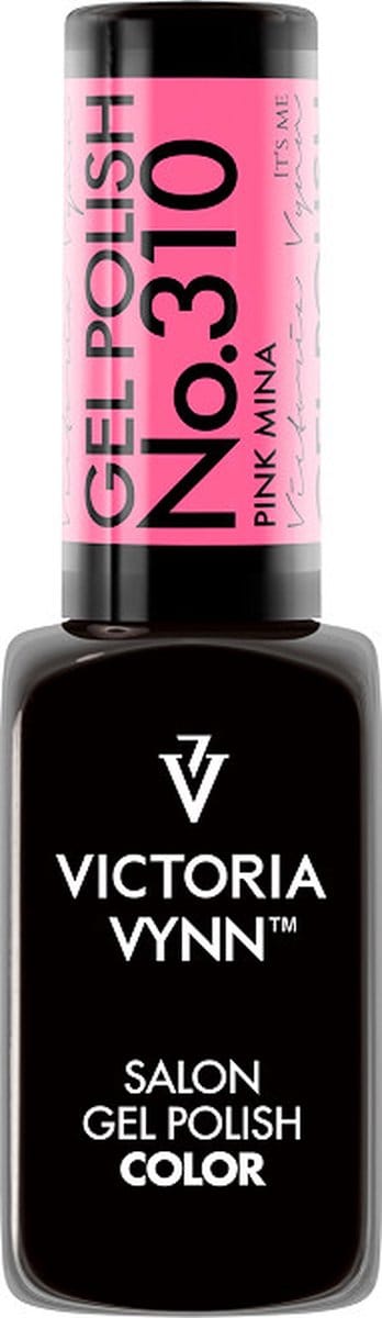 Victoria Vynn - Salon Gelpolish 310 Pink Mina 8 ml - roze gel polish - glow in the dark - gel lak - nagels - nagelverzorging - nagelstyliste - manicure - gellak - acryl - gel - biab - polygel - callance