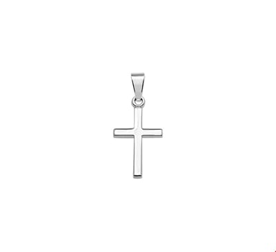Zilver Gerhodineerde Hanger kruis 1323418