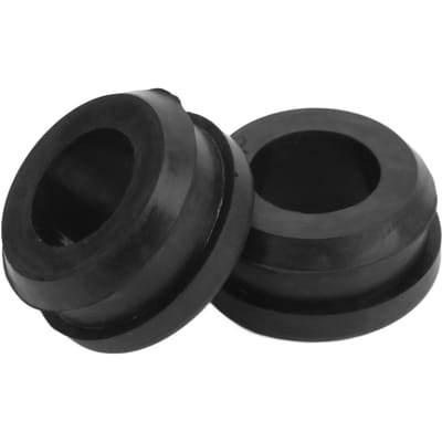 2 STuks Ontluchtingsklep Grommets Hoge Temperatuur Bestendig Vervanging voor Chevrolet SBC BBC SBF 350 A96 Motor black