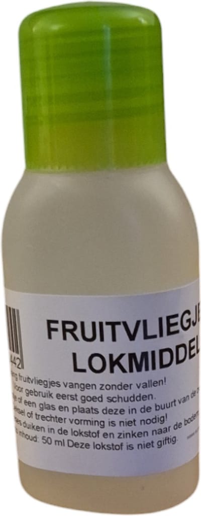 Fruitvliegjes lokmiddel 50 ml - Fruitvliegjes vangen - Fruitvliegen