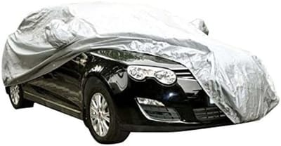 PromoHome Universele Autohoes Waterdicht Afdekzeil Autozeil Beschermhoes 490x180x150 cm UV-Bescherming