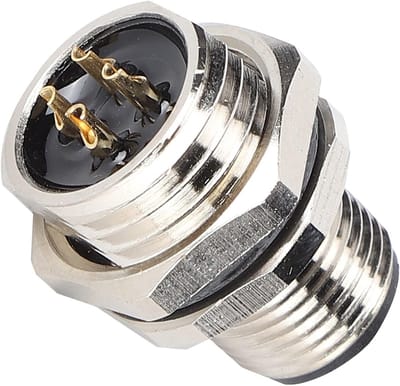 Solidchoice - M12 Flushing Socket 4-Pins Adapter met IP67 Waterdichtheid