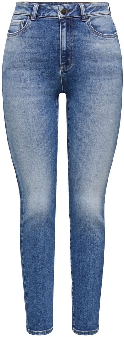 ONLY Straight fit jeans ONLEMILY-MILA High waist Straight fit Enkel lengte Jeans