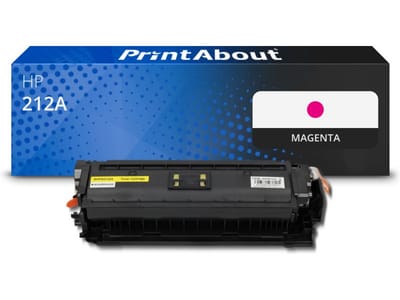 PrintAbout huismerk Toner 212A (W2123A) Magenta Geschikt voor HP