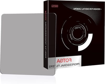 4x4''/100 x 100mm Neutraal Density Filters - 0.3 Optisch Glas, Ultra Dunne HD Laag, Dubbelzijdige MRC Coating, Waterdicht en Antireflectie voor Mattebox Cokin Z