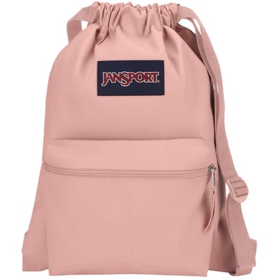 JANSPORT Draw Sack Misty Rose Boekentassen en rugzakken