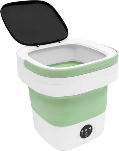 Mini Wasmachine met Centrifuge - Voor Kleine Wasgoed - Meerdere Programma's - kleinewas