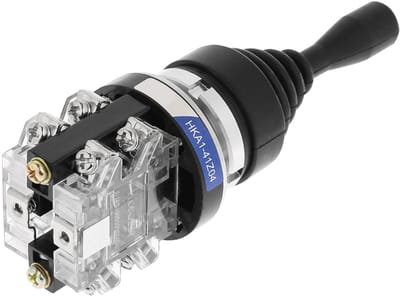 Joystick Schakelaar - Bedieningsknop Stuurknop - Industriële Circuits - 4 Posities Normaal Open - 30 mm - Zwart