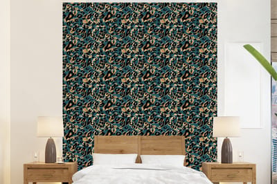 Behang - Fotobehang Panter - Luxe - Patronen - Breedte 225 cm x hoogte 280 cm