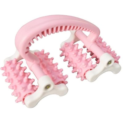 Spier Massage Roller Versterker Fascia en Anti Cellulite Roller Vet Verbranden Myofasciale Release Tool roze