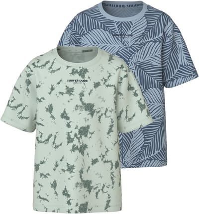 NAME IT - NKMVENZEL 2P SS NREG TOP - Jongens - T-shirts