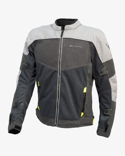 bycity-luma-heren-motorjas-doorwaaijas-zomerjas-CE gecertificeerd-protectie-grijs-M