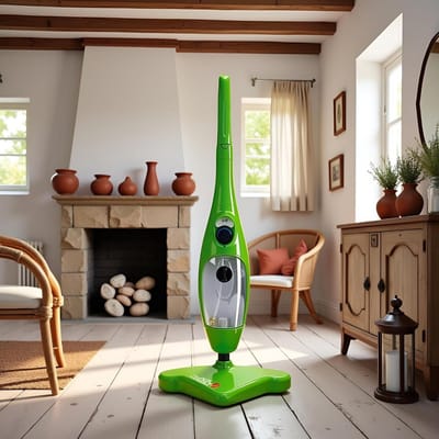 Stoomreiniger - Vloerreiniger Bezem - Hygiënisch Huis - 5-in-1 Functionaliteit - 400 ml Tank - Meerkleurig