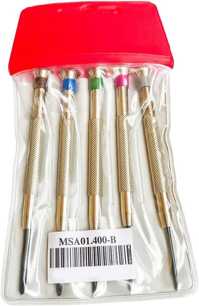 Speciale Kruis Schroevendraaiers 5 Stuks Swiss Made